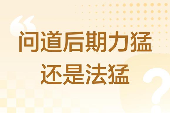 问道后期力猛还是法猛？问道职业推荐