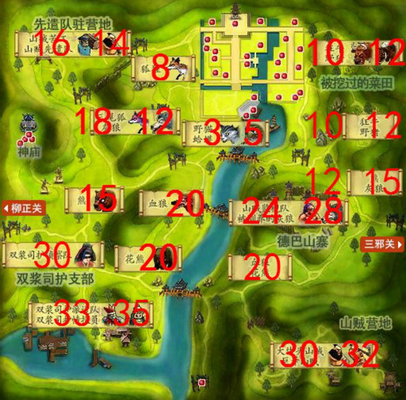 热血江湖怪物等级分布图最新版2026