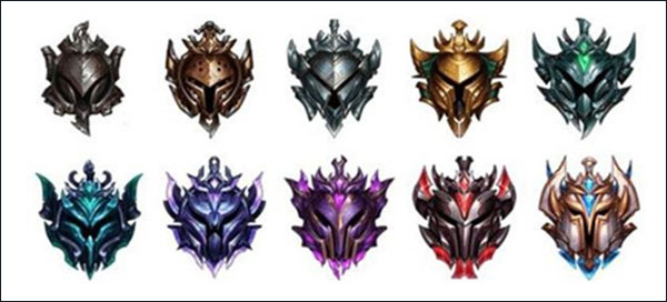 英雄联盟手游段位等级排列表-英雄联盟手游段位等级划分