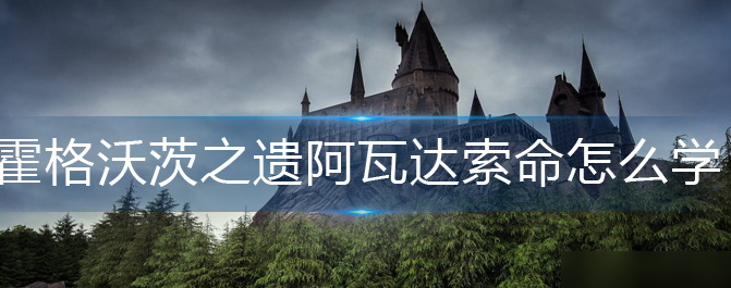 霍格沃茨之遗阿瓦达索命怎么学？霍格沃茨之遗阿瓦达索命学习教程