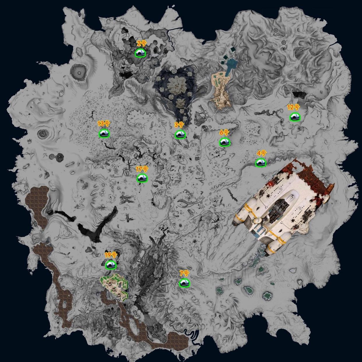 深海迷航地图怎么开？深海迷航地图高清版大图