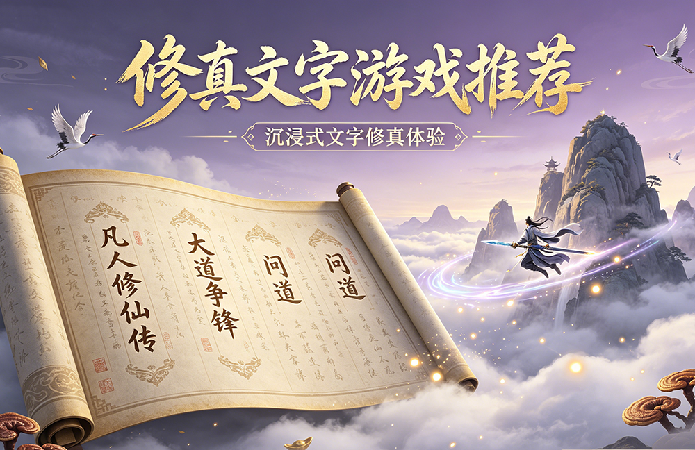 修真类文字游戏推荐